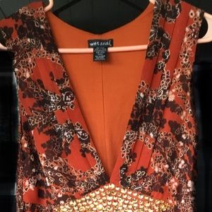 SOLD Gorgeous “V” neck midi dress SOLD